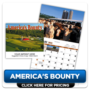Personalized Calendars - America's Bounty!