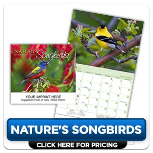 Personalized Calendars - Natures Songbirds!