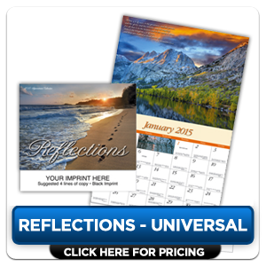 Custom Imprinted Calendar - Reflections!