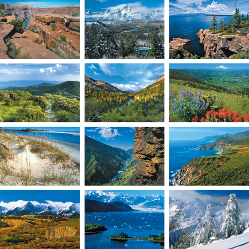 Scenic Promotional Calendar - Scenic America #800