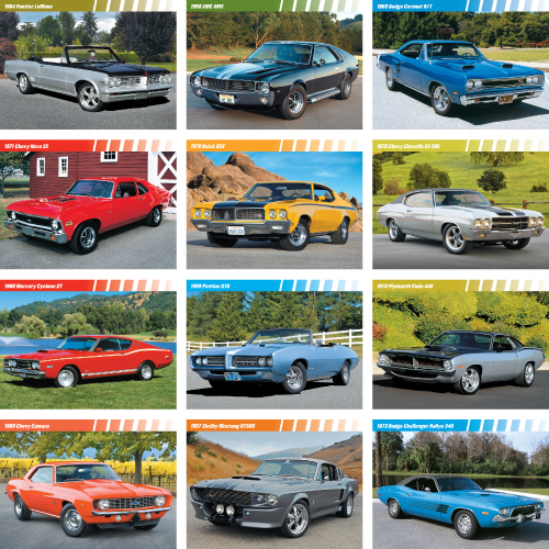Personalized Car Calendar - Street Thunder #801