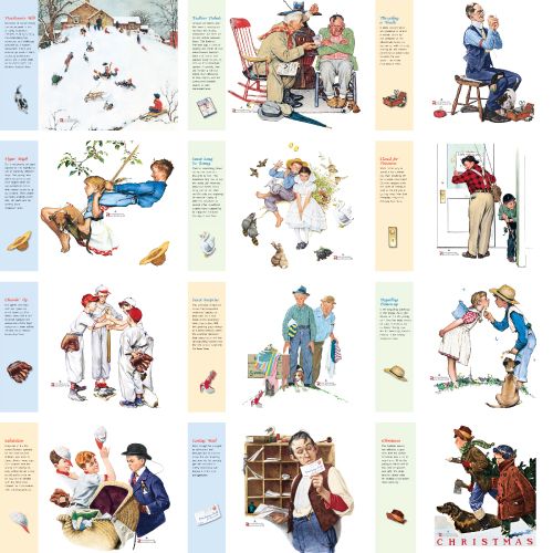 Promotional Calendar - Norman Rockwell's Wonderful World #802