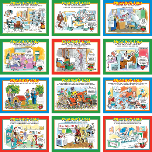 Humorous Personalized Calendar - Murphy's Law #807