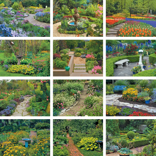 Personalized Imprinted Calendar - Gardens #808