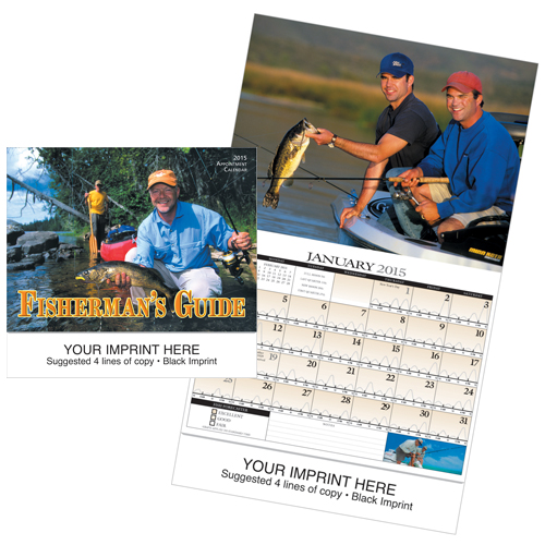 Custom Fishing Calendar - Fisherman's Guide #817