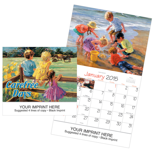Custom Imprinted Calendar - Childhood Dreams #818