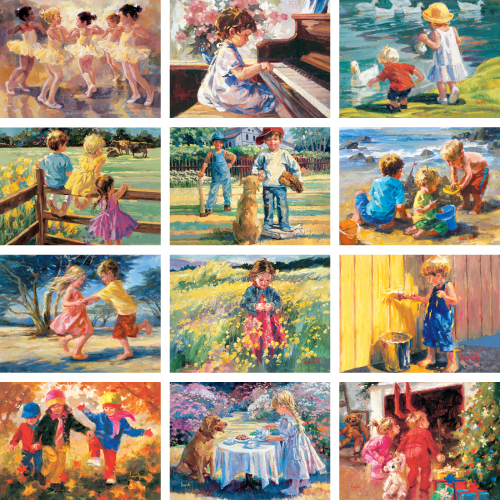 Personalized Calendar - Childhood Dreams #818