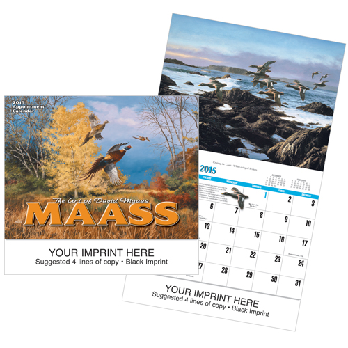 Custom Imprinted Calendar - David Maass #833