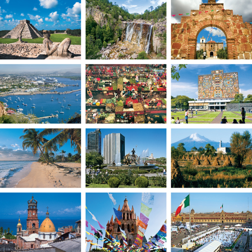 Personalized Scenic Calendar - Mexico #853