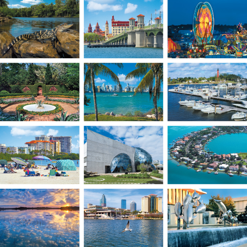 Personalized Scenic Calendar - Florida #859